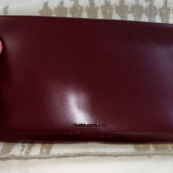 Elegant Burgundy Clutch/Organizer - Picture 2 of 6